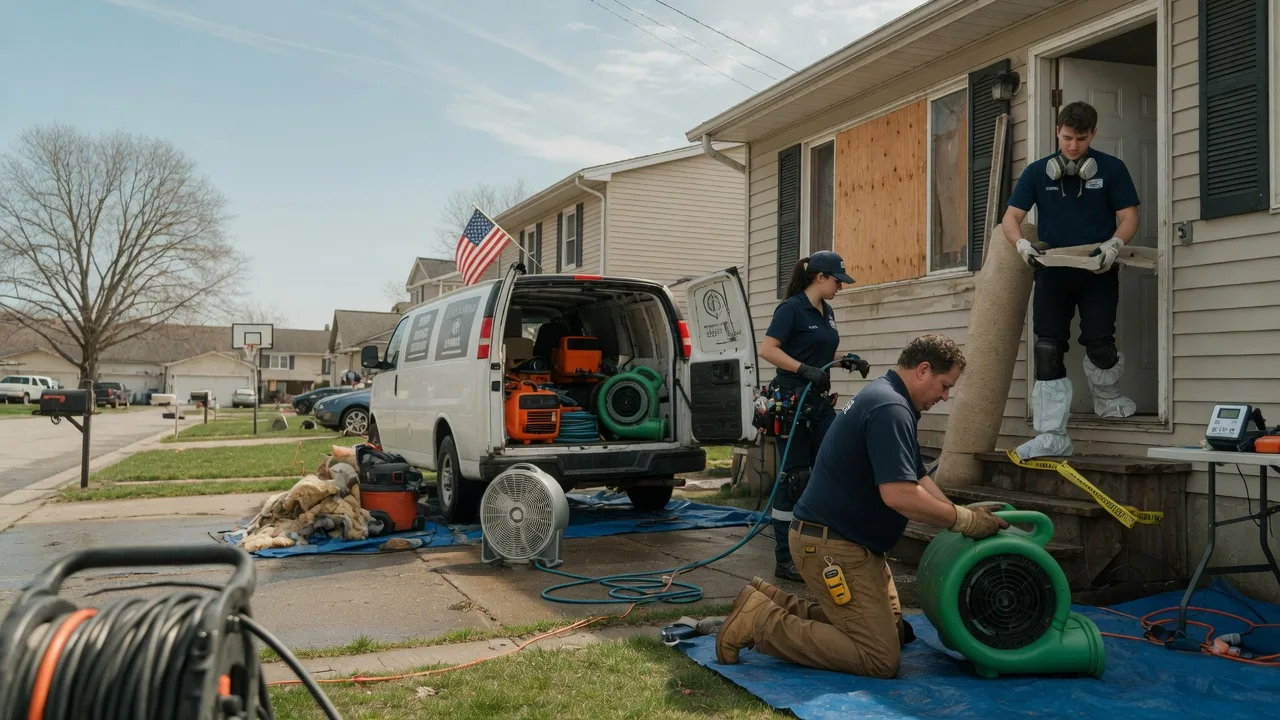 Water Damage Restoration in Lisbon, IA near me